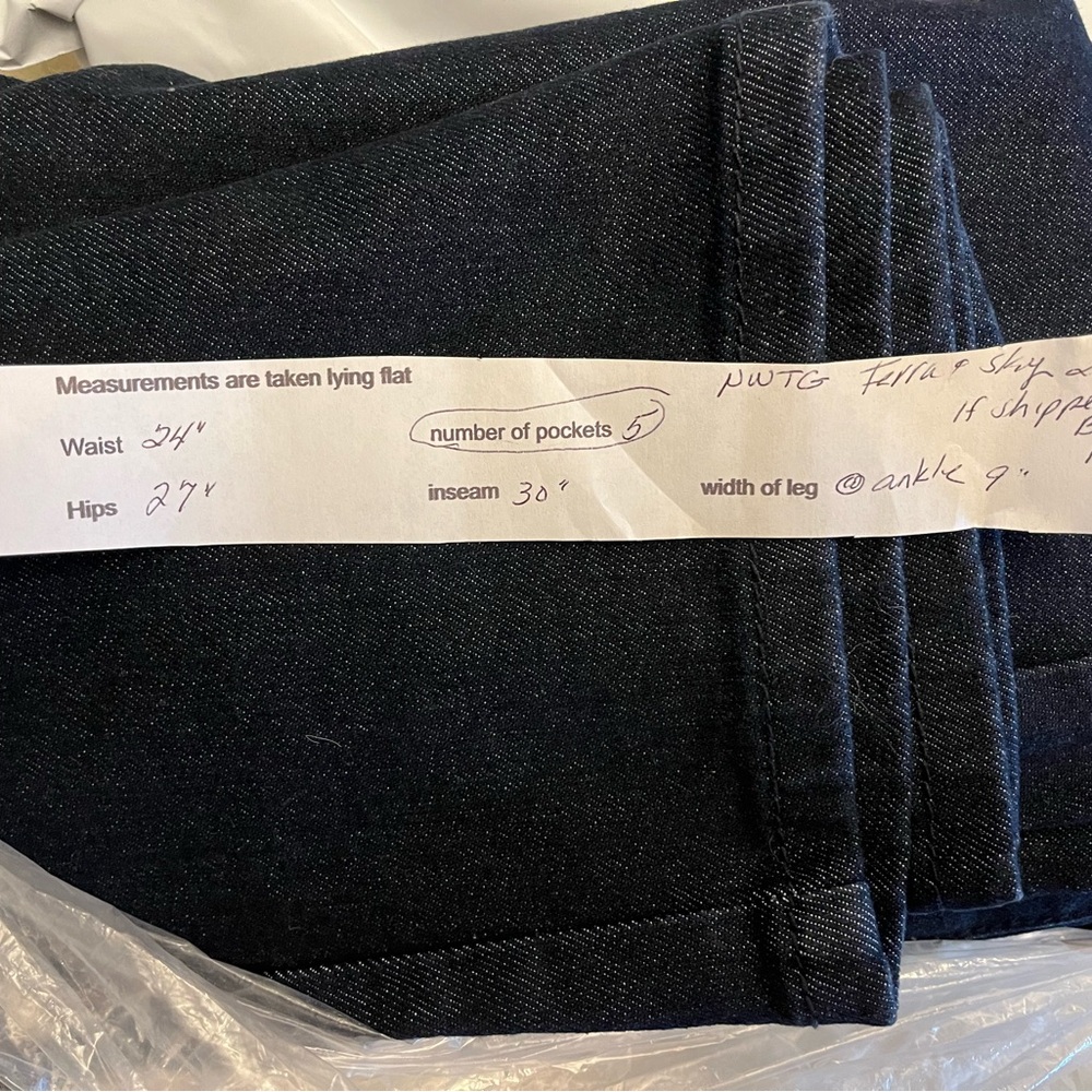 NWTG/ 24W high waist jeans/ Terra & Sky/ slight stretch/ five pockets/ dark blue - Picture 4 of 4
